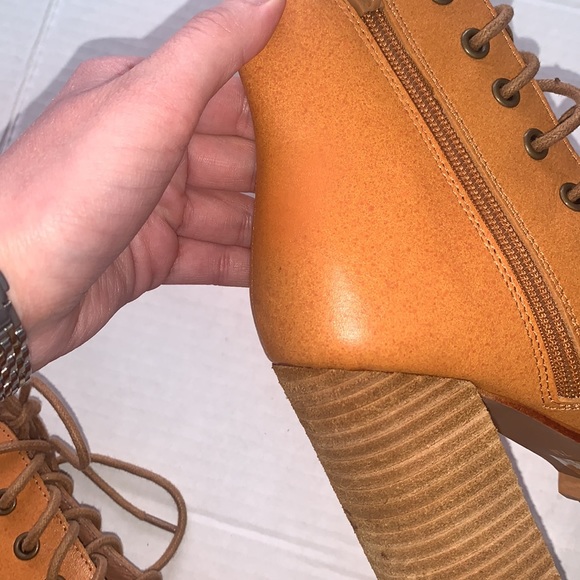 Free People X Jeffrey Campbell | Palermo Heels Size 7 Leather - Picture 16 of 17